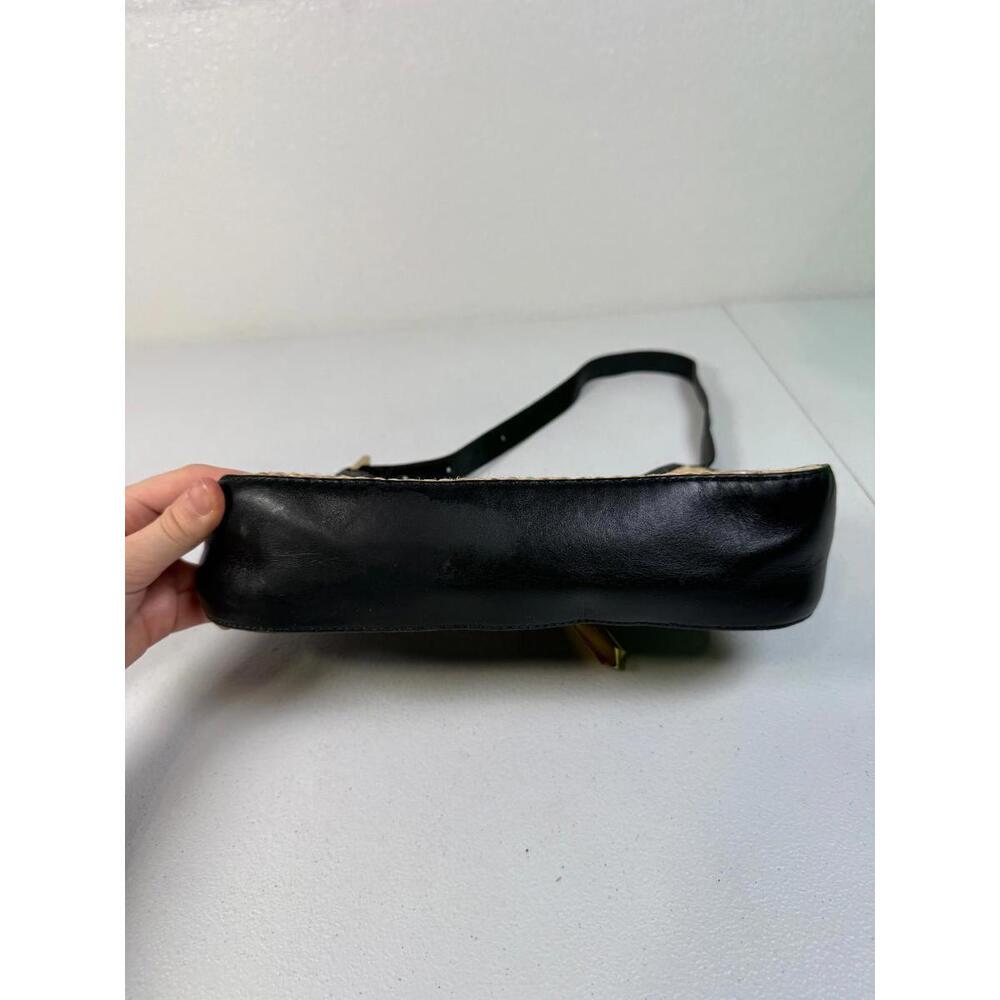 DeMellier Beige and Black Tokyo Handbag As-is Condition - Picture 9 of 15